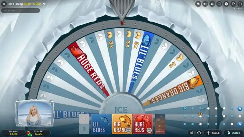 Discover ice fishing game